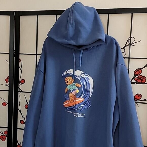 Polo Ralph Lauren Polo Bear 3XLT Hoodie - Picture 3 of 11